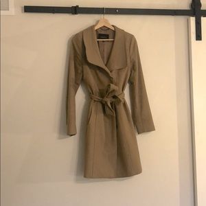 “Connor” Babaton Wool Peacoat - Brindle Colour